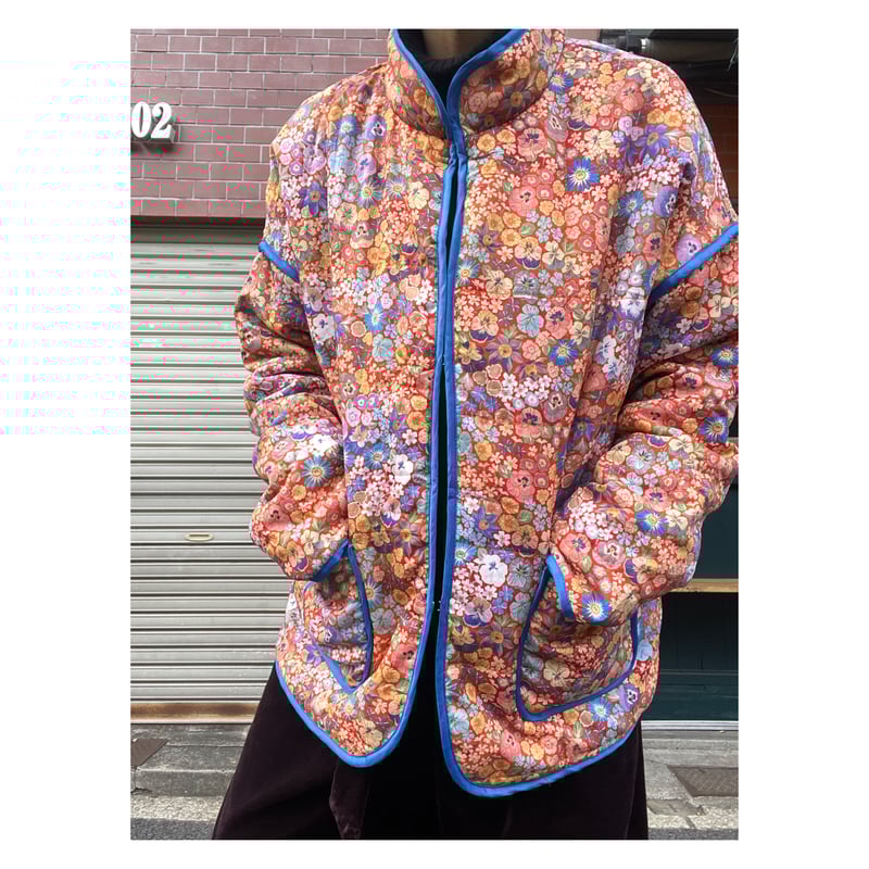 USED] 花柄 🩷キルティングCHINA チャイナJKT | garden730