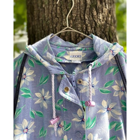 [USED] IZOD 花柄  COTTON PARKA
