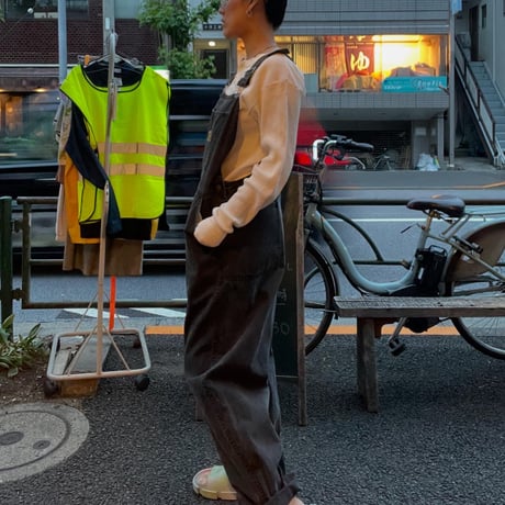 [USED] Hane's ワッフル サーマル ヘンリーネック TOPS