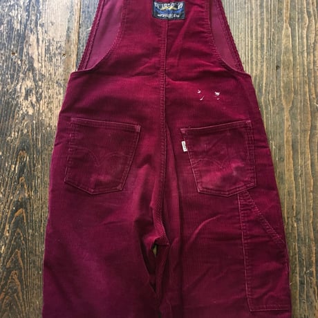 [USED] Levis コーデュロイオーバーオール