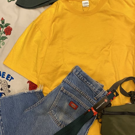 [USED] "CAMBER" YELLOW  S/S Tee💛