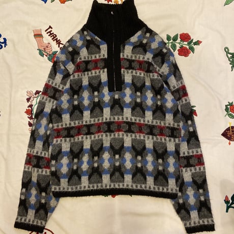 [USED] こっくり冬カラー🎿ハーフジップknit