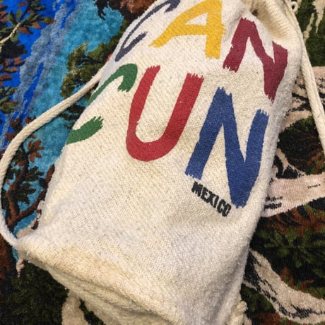 [USED] MEXICO "CANCUN" ラグ BAG
