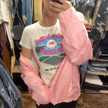 [USED] PINK🩷 coach JKT