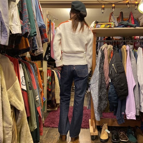 [USED] Levi's 濃紺フレアDENIM
