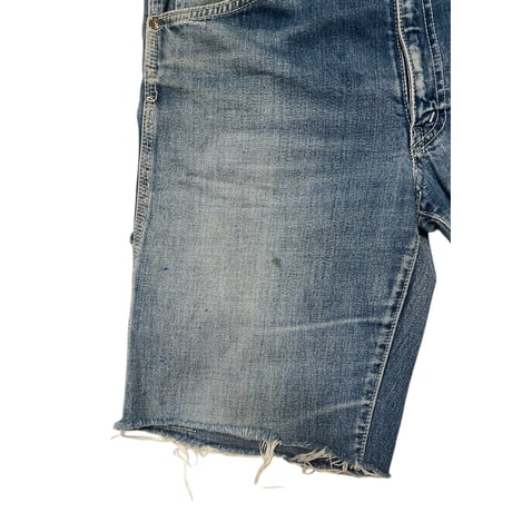 [USED] "BIG-JOHN"Cut off DENIM  PANTS