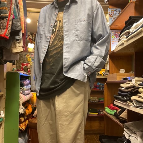 [USED] 70-80s BLUE SHIRTS