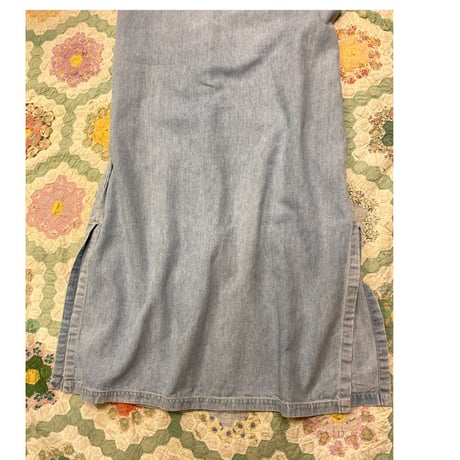 [USED] MADE IN U.S.A. デニムロングワンピース