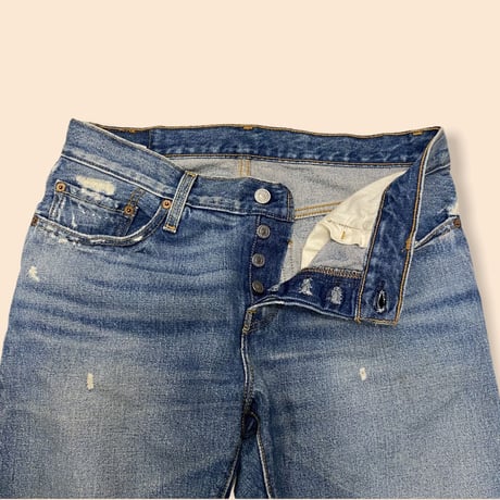 [USED] Levi's 501 CT ダメージDENIM！