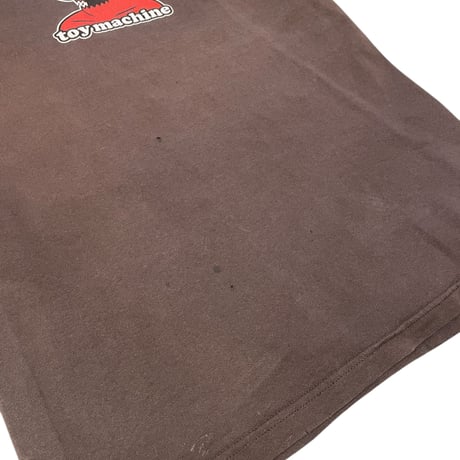 [USED] 2000's TOY MACHINE S/S Tee（Brown）