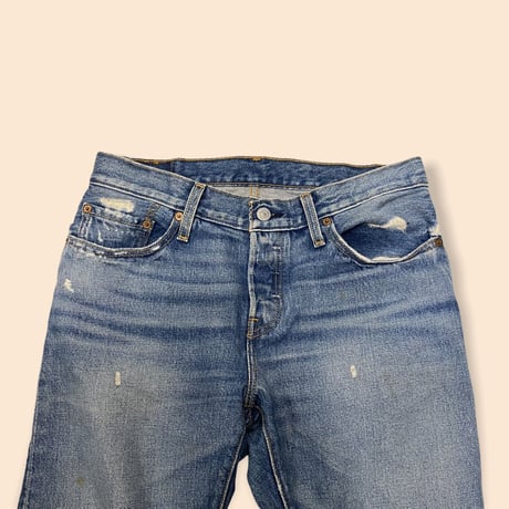 [USED] Levi's 501 CT ダメージDENIM！