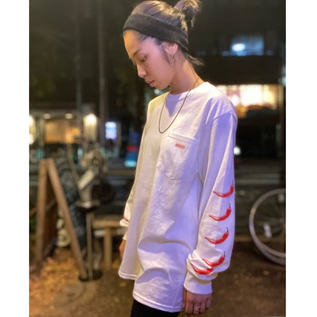 [Naughty]  5CHILI PEPPERS L/S P-Tee