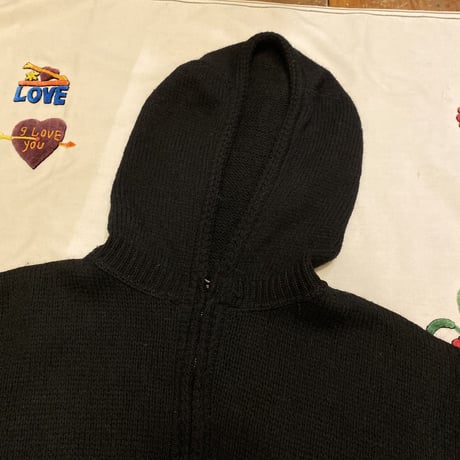 [USED] OLD ニット ZIP PARKA
