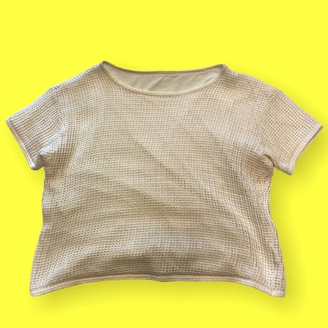 [USED]  COTTON メッシュ Tee