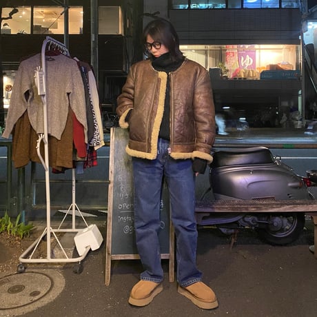 [USED] "B-3" リアルムートンJKT