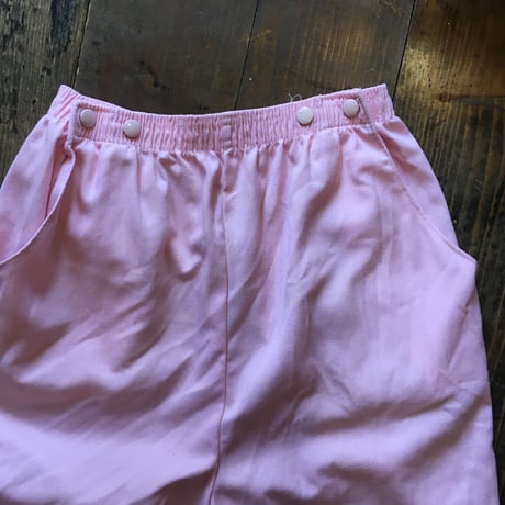 [USED] パステルピンクのイージーパンツ