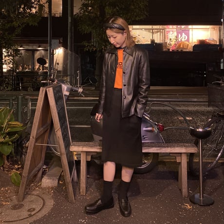 [USED] REAL LEATHER SHIRT！