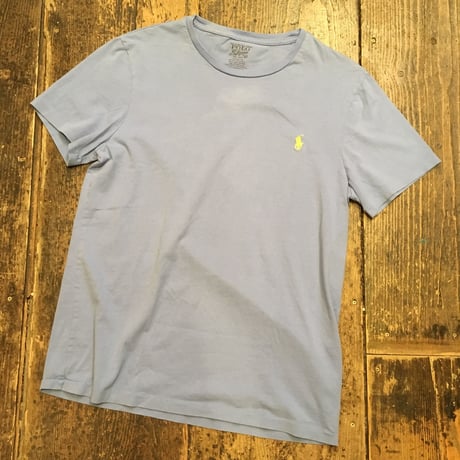 [USED]  POLO RALPH LAUREN  Tee  (sky blue)