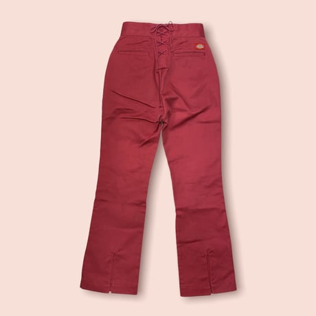 [USED] Dickies レースアップフレアPANTS💗