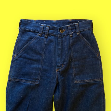 [USED]  70's フレアデニムパンツ