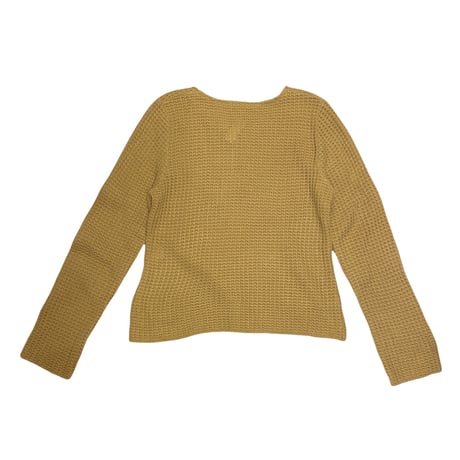 [USED] イイ色♡レースアップKNIT