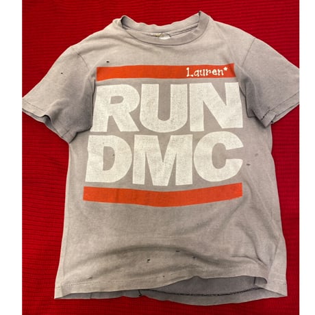 [USED] 【RUN DMC 】'TOUGHER THAN LEATHER' tee