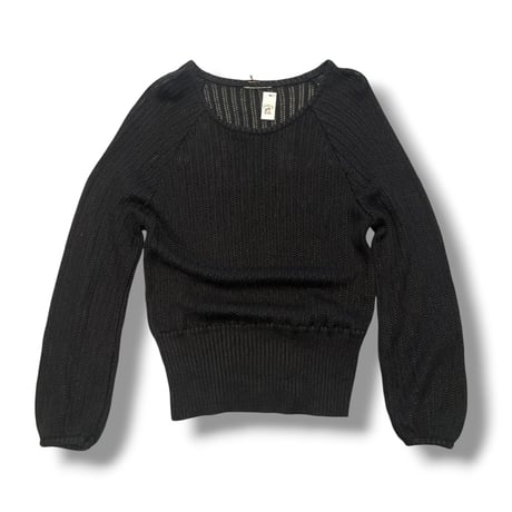 [USED] メッシュニット🖤