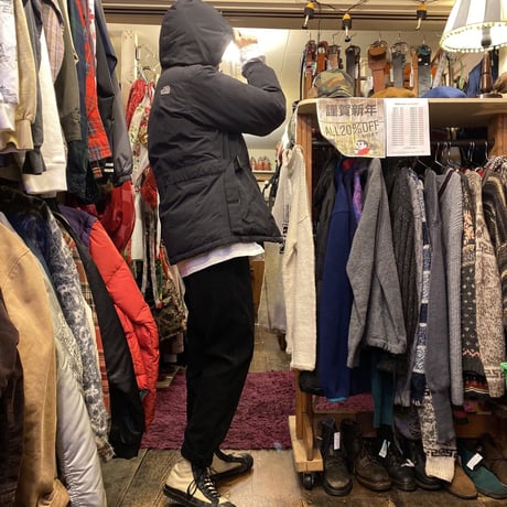 [USED] TNF ベルト付きダウン