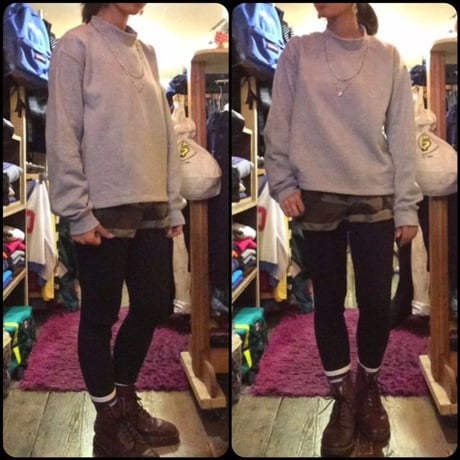 [GARDE-Nworks] HI-NECK SWEAT