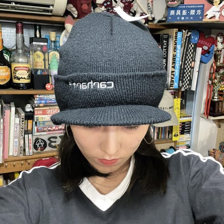 [USED] carhartt knit cap made in usa