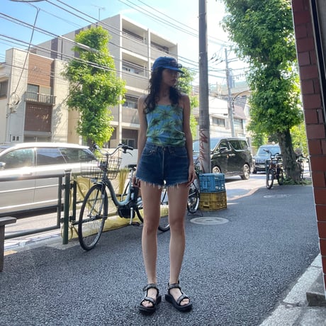 [USED] Tropical🏝️タイトmini skirt