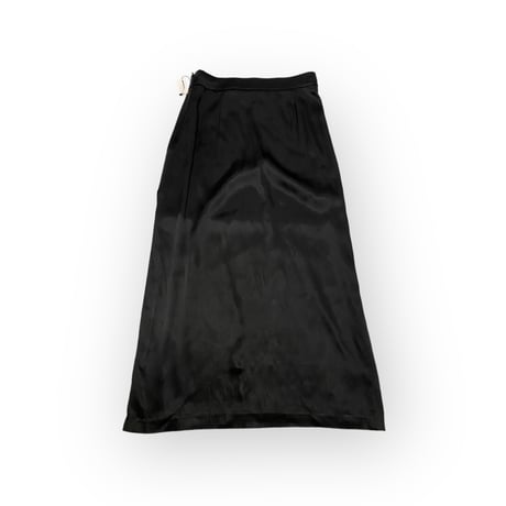 [USED] サテンのツヤツヤBLACKスカート