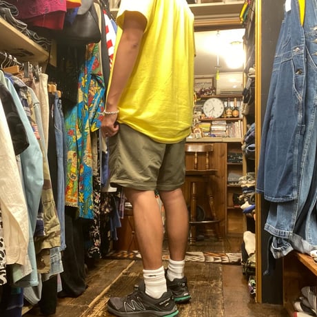 [USED] カーキのNYLONデタッチャブルPT