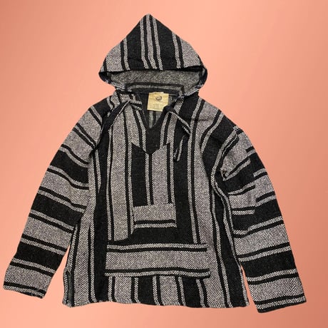 [USED] MEXICAN PARKA  BLK/WHT (Msize)