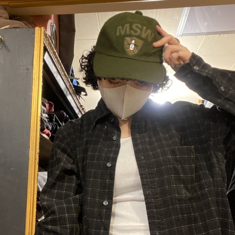 [USED] "MUNSINGWEAR" ふわふわCAP🐧