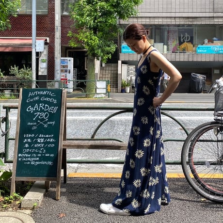 [USED] ひまわりロングワンピース🌻