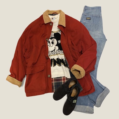 [USED] 真っ赤なハンティングJACKET❣️