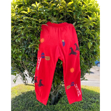 [USED] 壁画風 COTTON PANTS