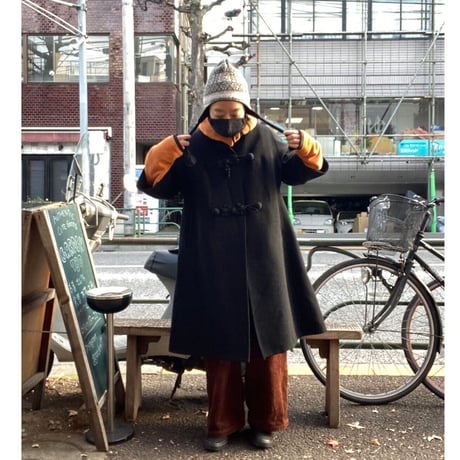 [USED] vintage BLACK COAT
