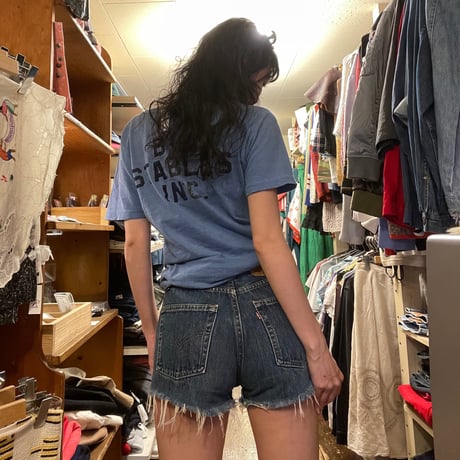 [USED] フロッキープリント♡vintage Tee