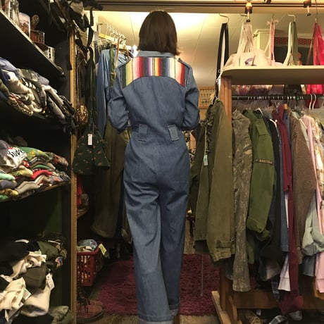 [USED] DENIM jump suit