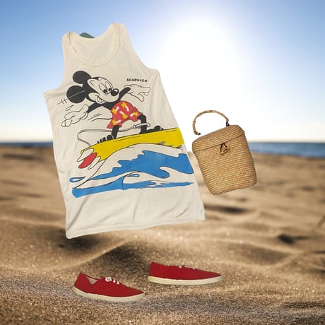 [USED] MickeyAcapulco タンクトップ🐭