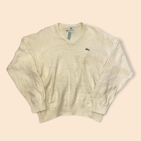 [USED] LACOSTE V NECK KNIT🤍