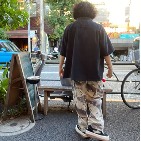 [USED] MIRTALY  CAMO PANTS - CHOCO CHIP-