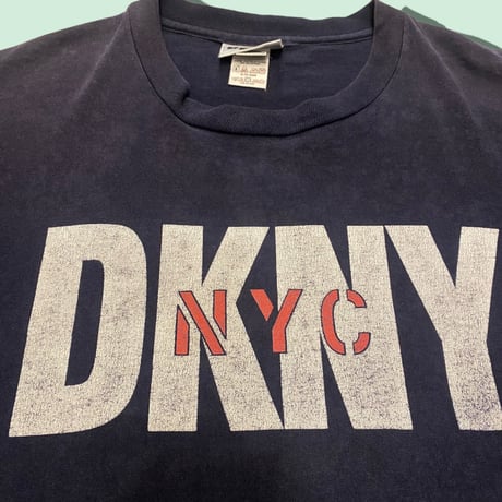 [USED] DKNY BIGサイズプリントTee‼︎