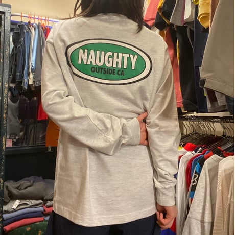 [Naughty] FAKE L/S tee