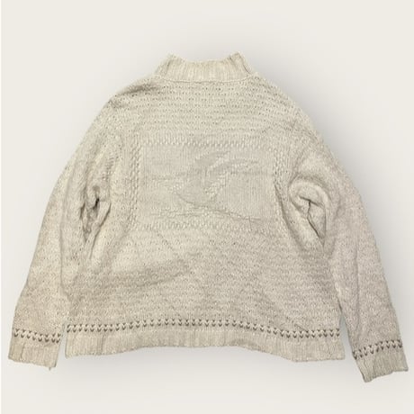 [USED] Cotton Country ざっくり鳥柄ニット 🦆