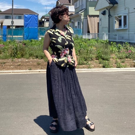 [USED] ノースリーブアロハシャツ🌺