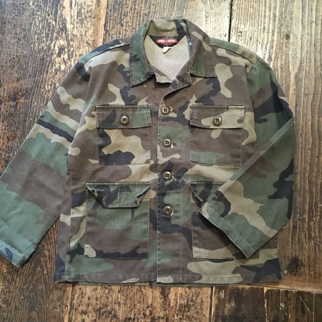 [USED] KIDS カモ柄シャツ