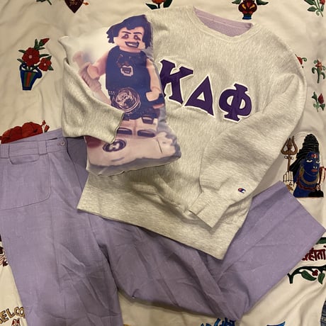[USED] EURO スラックス(パープル♡)